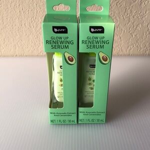 B-Pure Glow Up Renewing Serum with Avocado Extract and Ceramides